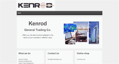 Desktop Screenshot of kenrodtrading.com